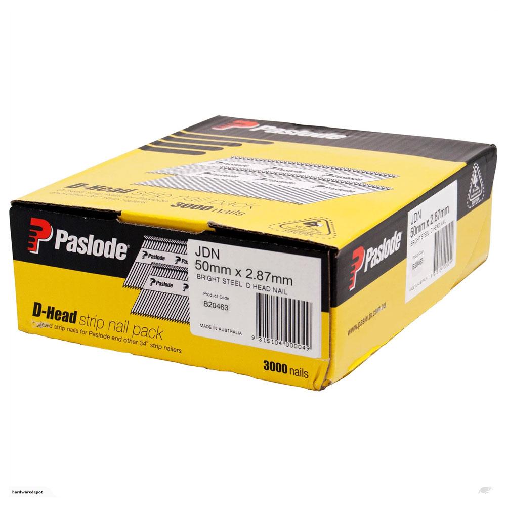 Paslode PNE 50x2.87mm Smooth Bright (3000/Box) For F350S/PF350S FRAMERS