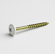Button Head White/ Phillips Cabinet ZP Screws