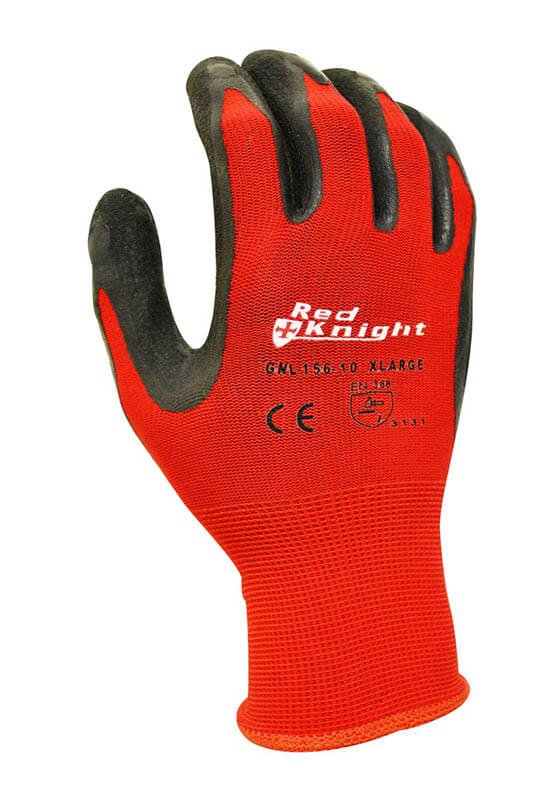 Red Knight Latex Gripmaster Coated Glove
