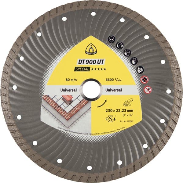 Klingspor DT 900 Diamond Cutting Blades
