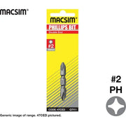 Macsim Phillips Bit - Double End