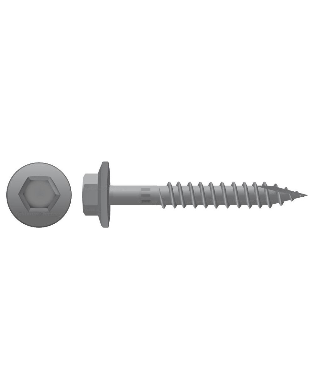 Roofing Type 17 Screws Gal 12G 11x65mm