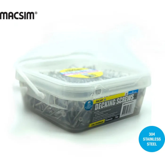 MACSIM SEH SS T17 DECK SCREW 12