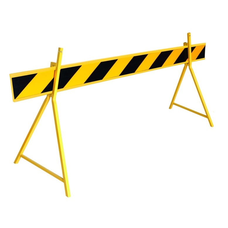 Barrier Board - Reflective Yellow and Black