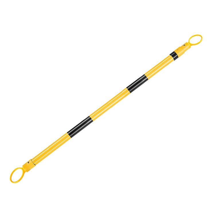 Foldable Cone Bar - Reflective Yellow/Black - 1260-2130mm