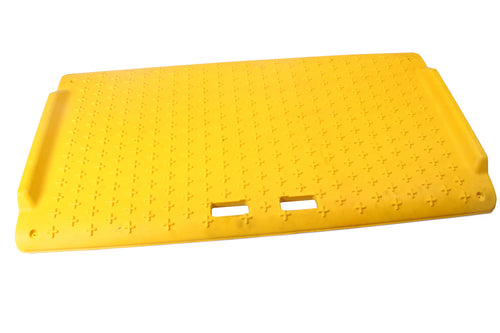 Portable Kerb Ramp - Plastic with reinforced steel backing