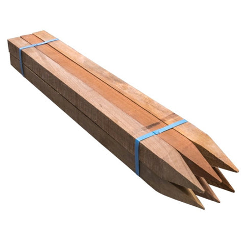 Hardwood Pegs without steel cap - 50x50mm