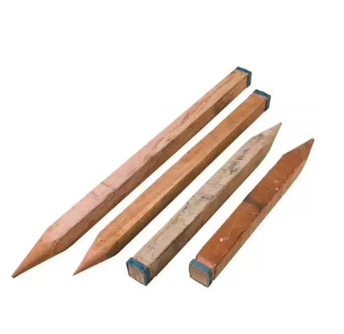 Hardwood Pegs with Steel Caps -50mm x 50mm