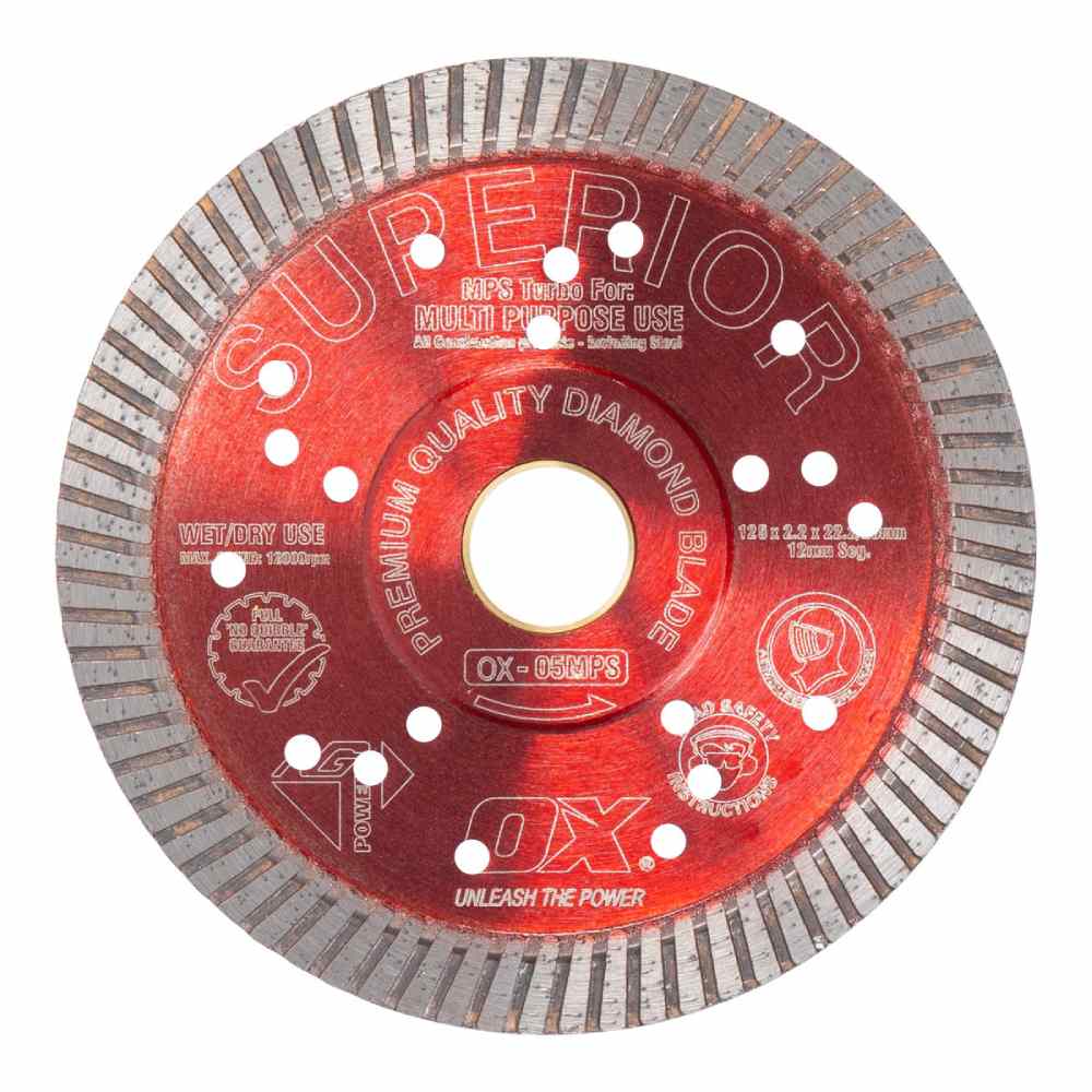 OX TOOLS Professional MPS  Turbo Diamond Blade