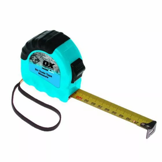 OX Trade 10m Duragrip Tape Measure