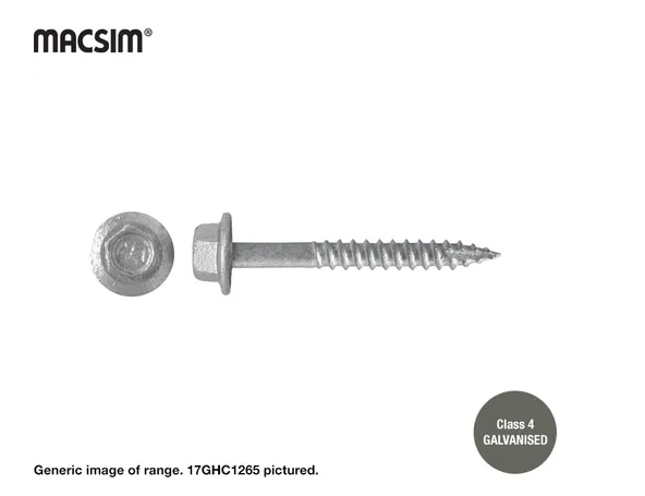 MACSIM SCREW GAL HWF TYPE 17 - 14G