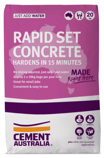 CHEMSET Rapid - Quick set concrete mix - 20kg