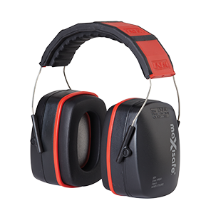 MAXISAFE Red Rockman Earmuff - Class 5