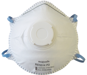 P2 Conical Respirator with Valve - Box of 10